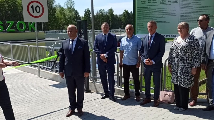 Otwarcie PSZOK w Tomaszowie Mz. 